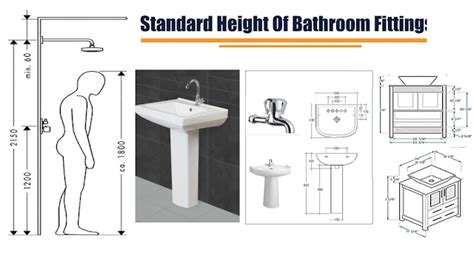 Bath sheet sizes can vary quite a bit from one brand to another; standard height of bathroom fittings - FantasticEng