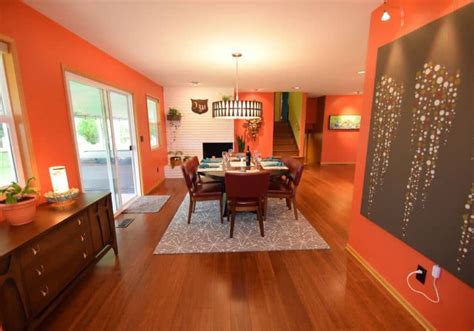 Rooms for rent in orange ca. 50 Orange Dining Room Ideas (Photos)