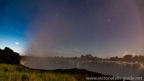 Lunar Rainbow In Victoria Falls Witness A Moonbow