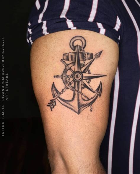 10 Best Compass Anchor Tattoo Ideas That Will Blow Your Mind Outsons