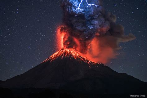 Spectacular Explosions Of Colima Mexico Etna Italy Fuego