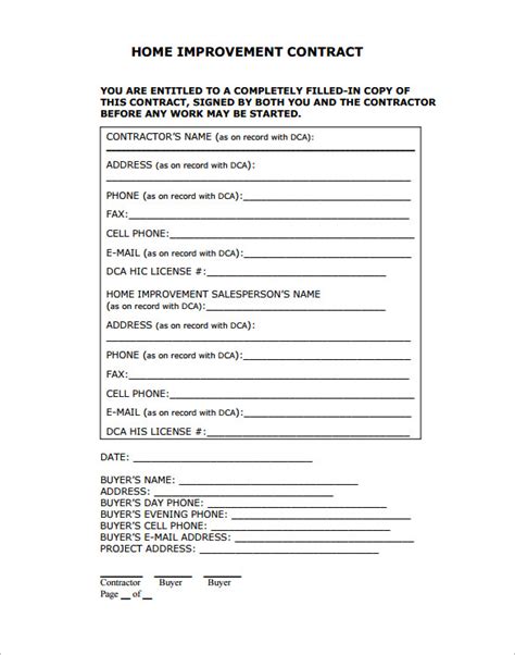 A product/engineering proposal template that i've used at multiple companies. home improvement proposal template - Breaking Limits -Home ...