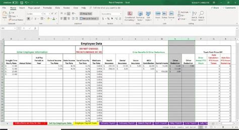 How To Do Payroll In Excel In 7 Steps Free Template Payroll