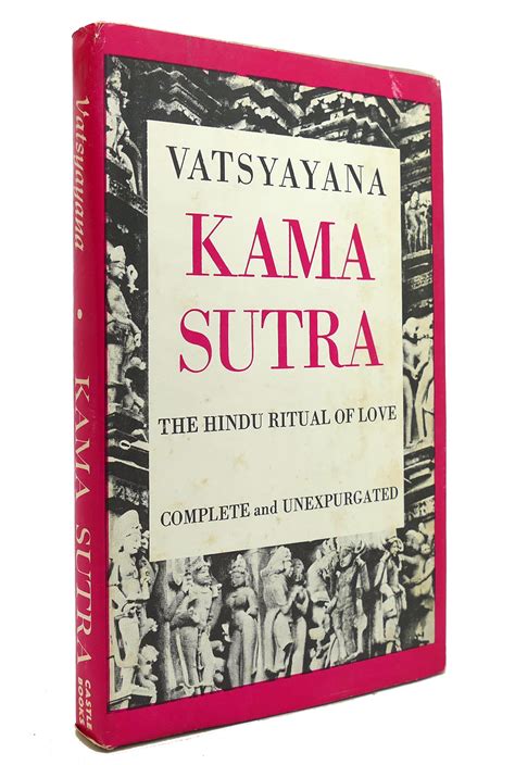 Kama Sutra The Hindu Ritual Of Love Par Vatsyayana Hardcover