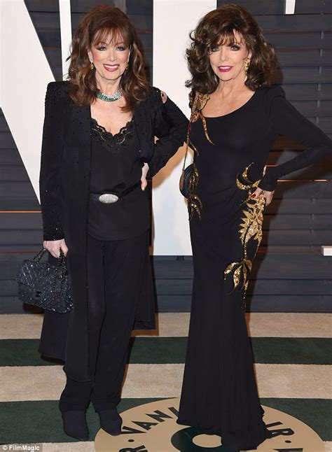 'she was very brave' joan collins opens up about late sister jackie's death. Joan Collins devastated by Joan Collin's death as she ...