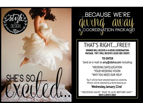Free Wedding Coordination Packageextended Style By Design