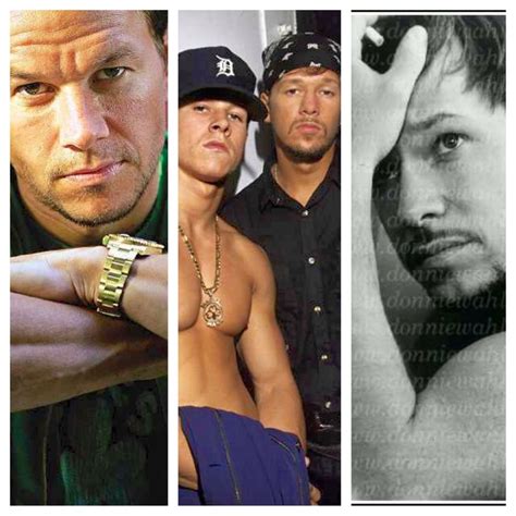 Donnie And Mark Wahlberg Yummy Actor Musician Brothers