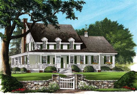Country Home With Wrap Around Porch 32600wp