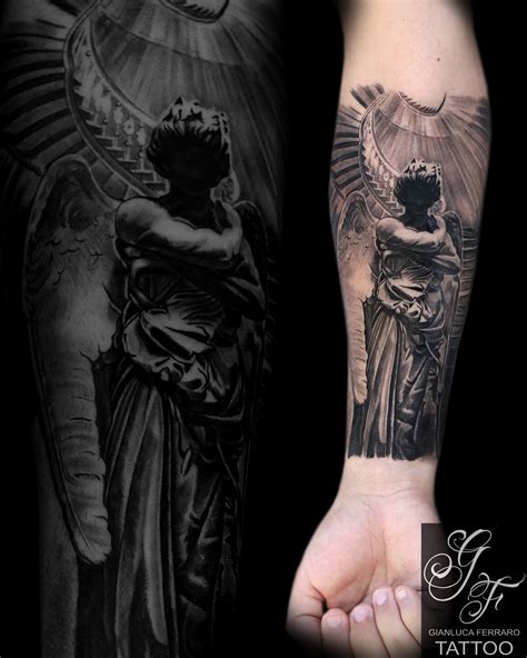 Dark Angel Tattoo Mens Shoulder Tattoo Tattoos Dark Angel Tattoo