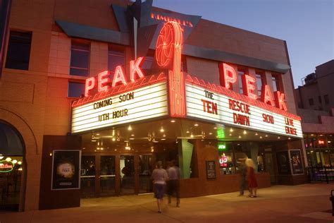 I heard about it that the theaters were opening for the first time. An independent movie theater in Colorado Springs ...