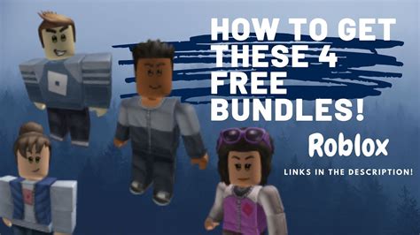 How To Get The 4 Classic Bundles Roblox Its Free Youtube