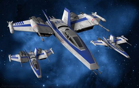 M Wings In Formation By Ravendeviant Star Wars Vehicles Star Wars