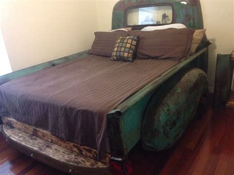 Chevy Truck Bed Queen Size 53 Chevy Furniture Man Cave Furniture
