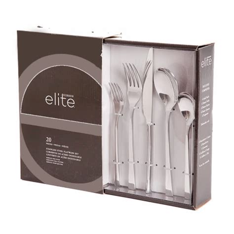 Gibson Elite Sparland Forged Stainless Steel Flatware Silverware Set