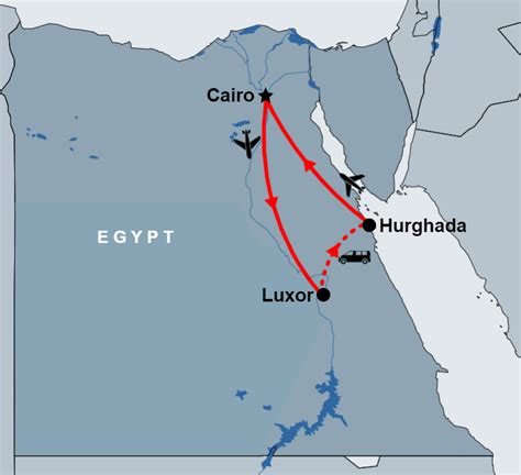 Cairo Luxor And Hurghada Tour Package From 1077