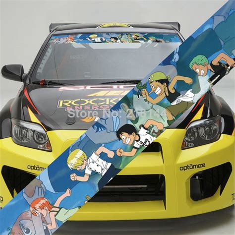 New Arrivel Car Cartoon Styling One Piece Car Stickers Waterproof For Car Front Windshield