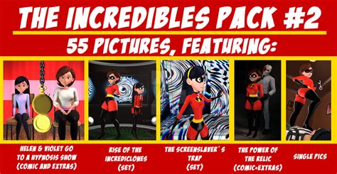 the incredibles pack 2 available now by supercasket on deviantart