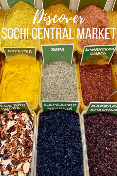 Sochi Central Market Russia Peters Food Adventures