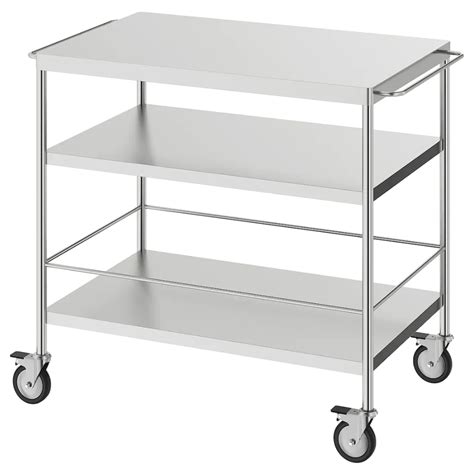 Check spelling or type a new query. FLYTTA Kitchen cart - stainless steel - IKEA | Kitchen ...