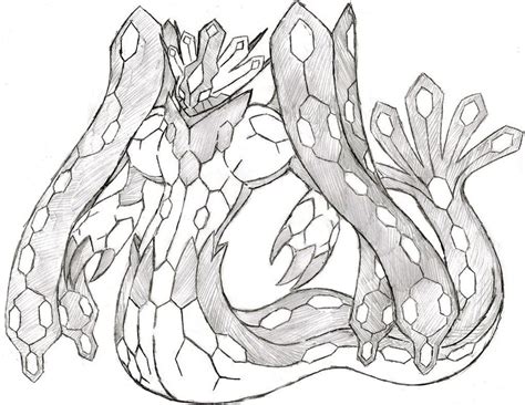 Free Coloring Page Of Zygarde