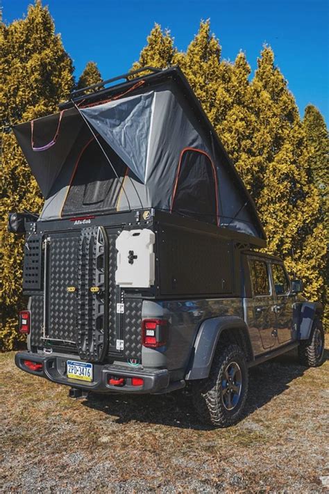Looking at camper options for the jeep gladiator? ALU-CAB CANOPY CAMPER FOR 2020+ JEEP GLADIATOR in 2020 ...