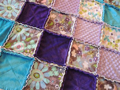 Rag Quilt Pattern Tutorial Easy To Make With Photos Pdf Etsy