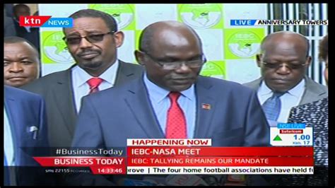 The independent electoral and boundaries commission (iebc) is an independent regulatory agency that was founded in 2011 by the constitution of kenya. IEBC addresses the country after meeting NASA leadership ...