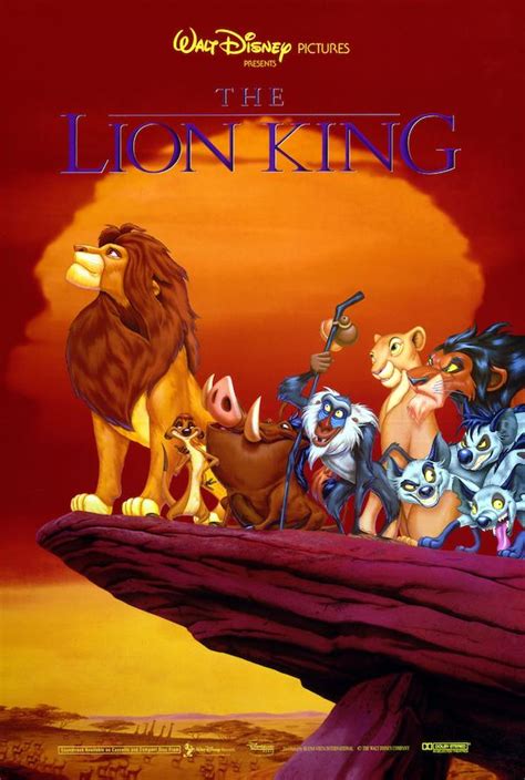 The Lion King 1994 Poster Us 33655000px