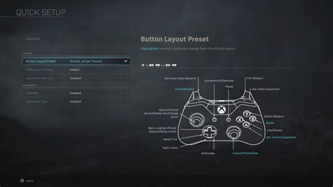 Xbox Buttons Layout