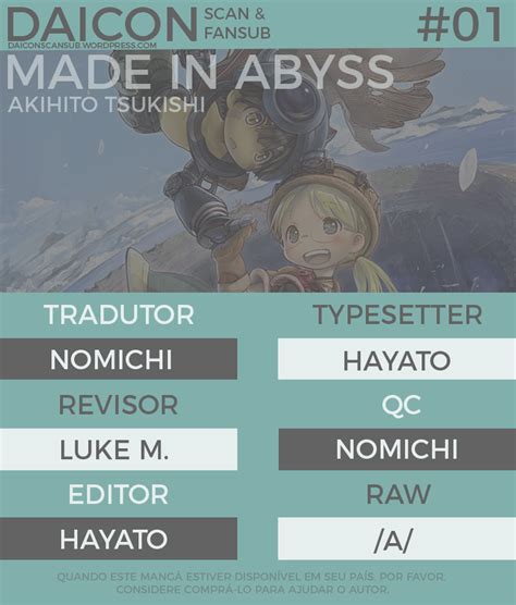 Made In Abyss Capítulo 1 Mangás Chan
