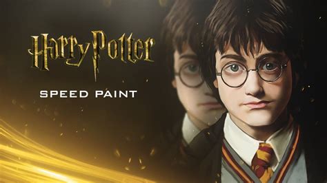Speed Paint Harry Potter Youtube