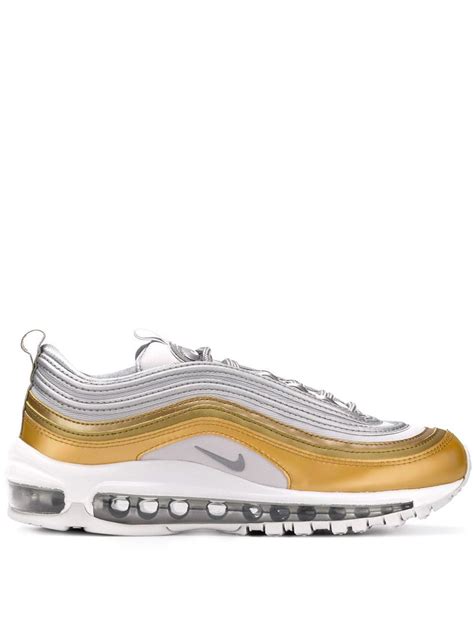 Nike Air Max 97 Se Metallic Goldmetallic Silver Sneakers Farfetch