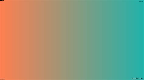 Wallpaper Orange Linear Green Gradient Ff7f50 20b2aa 180°