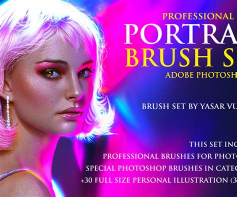Artstation Portrait Brushes For Photoshop Artworks