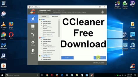 How To Download Ccleaner Install And Run Computer Clean Up Free And Easy