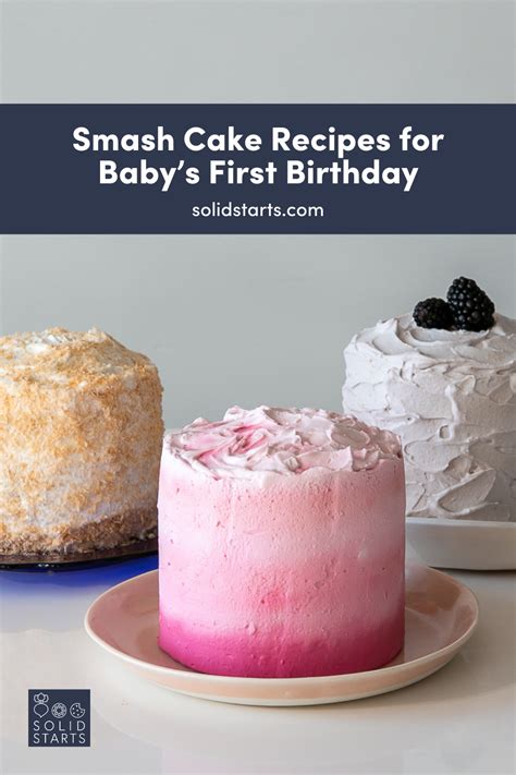 Smash Cake Recipes For Baby S First Birthday Artofit