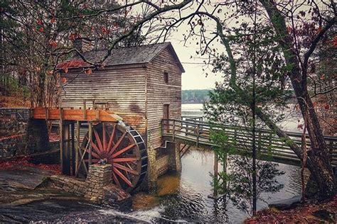 Old Grist Mill At Stone Mountain Park Leecophoto Instagram Leecoursey