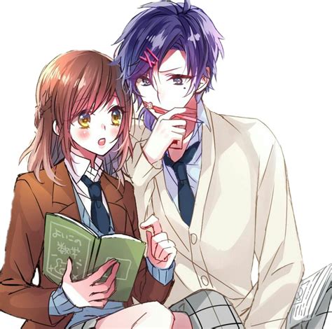 High School Anime Couple Png Hd Png Mart Images And Photos Finder