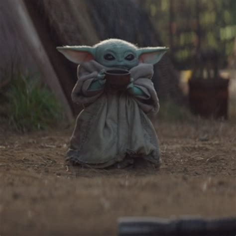 Lets Talk About Baby Yoda Sipping Soup On The Mandalorian