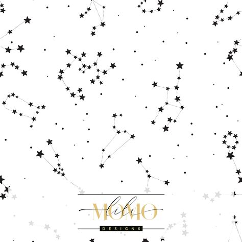 Stars And Constellations Wallpaper Stars Constellations Peel Etsy