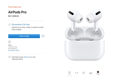 Airpods pro have been designed to deliver active noise cancellation for immersive sound, transparency mode so you can hear your airpods pro offer a more customizable fit with three sizes of flexible silicone tips to choose from. Apple's AirPods Pro are now available in Malaysia for RM1,099