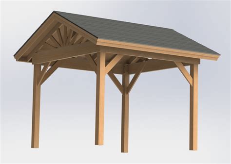 Gable Roof Gazebo Building Plans 10x10 Perfect For Etsy
