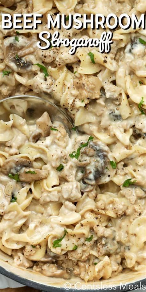 This crunchy beef and onion casserole is a well loved southern favorite. Ground beef stroganoff is a fast and easy dinner idea! Made with cream of mushroom soup, canned ...