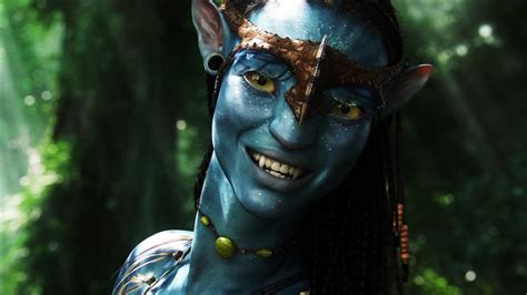 Neytiri Avatar 1080p Hd Wallpaper Widescreen Alta Definição Fullscreen