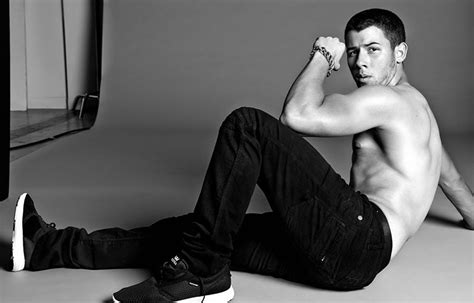 Shirtless Nick Jonas In Robin S Jean For Flaunt Magazine