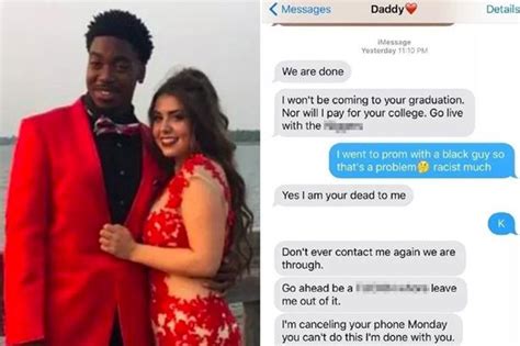 Dad Calls His Daughter A Fing Whore In Vile Racist Text Message