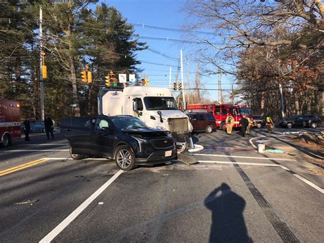 Serious Crash Involving Tractor Trailer In Wilmington Wilmington Ma Patch