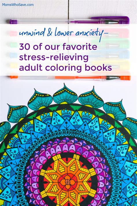 30 Stress Relief Coloring Books For Adults The Perfect Way To Unwind