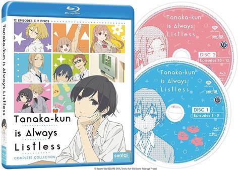 Sighing, leaning on his elbows, sleepy eyes. BluRay kopen - Tanaka-Kun Is Always Listless Blu-Ray ...