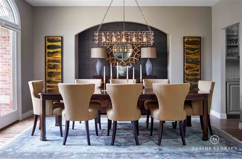 Aster Dining Room An Eclectic And Transitional Dining Room Suitable
